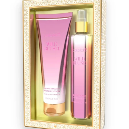 Kit Pokoloka Body Splash wild blush 250ml + Loção Hidratante 240ml