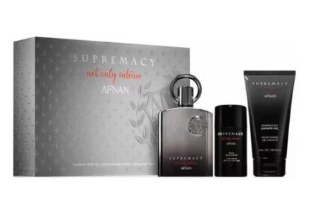 KIT AFNAN SUPREMACY NOT ONLY INTENSE EDP 100ML+ SABONETE EM GEL 150ML+ DESODORANTE 75G
