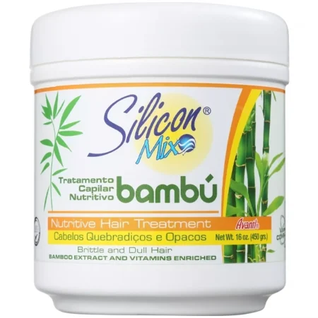 SILICON MIX TRATAMENTO CAPILAR NUTRITIVO BAMBÚ 450G