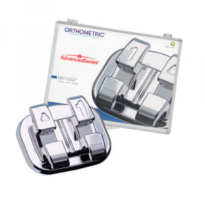 Braquete Metálico Advanced Series MBT 0,022 – 1 Caso + 2 Arcos + 4 Tubos Simples –  Orthometric