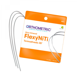 Arco Flexy Niti Thermal 35º Redondo 0,012 Inferior – Orthometric