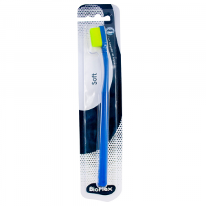 Escova Dental Bioflex - Macia – Azul/Limão – Morelli