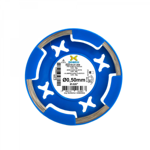 Fio Ortodôntico Duro Elástico CrNi - Redondo Ø0,50mm (.020") em Rolo 50g – Morelli