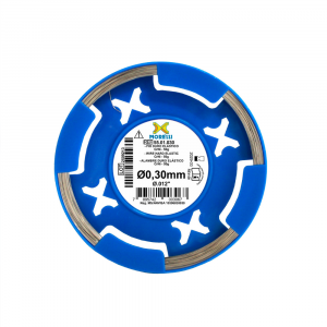 Fio Ortodôntico Duro Elástico CrNi - Redondo Ø0,30mm (.012") em Rolo 50g – Morelli