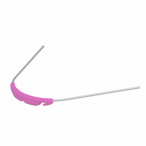 Placa Lábio-ativa com Gancho - Rosa - Ø1,15mm (.045") – Morelli