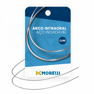 Arco Intraoral Superior CrNi - Redondo Ø0,30mm (.012") – Morelli