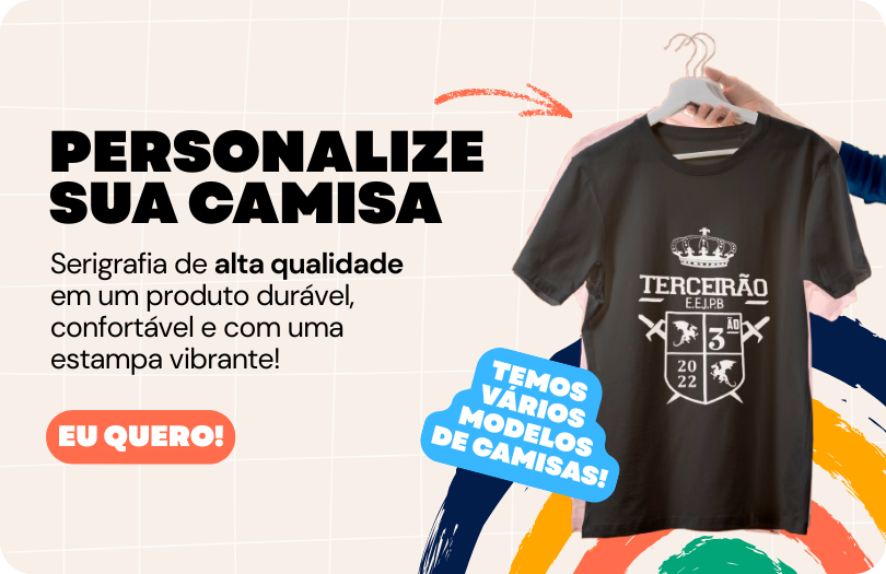 Personalize sua camisa